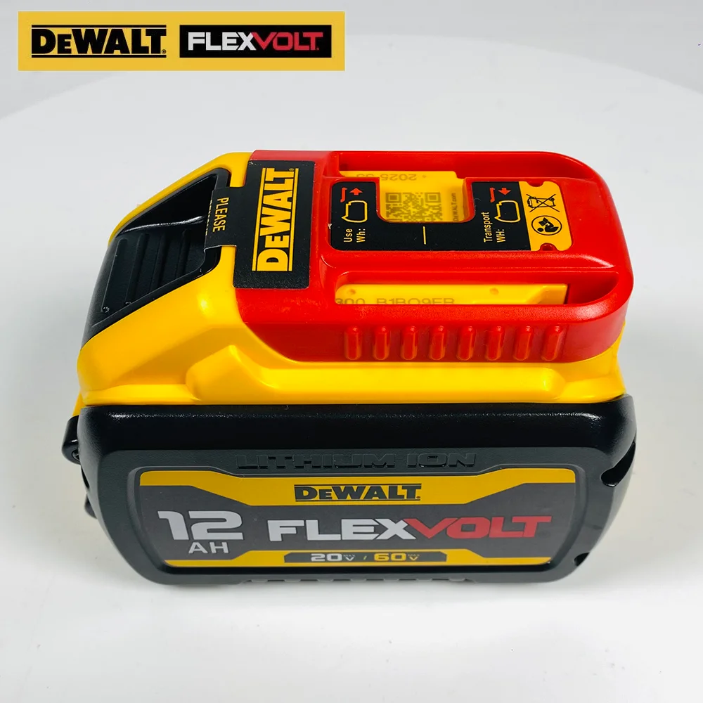 

DCB612 For Dewalt Battery 20V/60V FLEXVOLT 12Ah Lithium Ion Rechargeable Replacement for Cordless Power Tools Set Kit