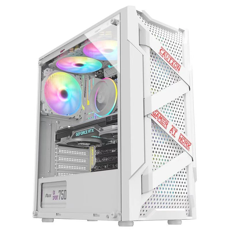 Transparent Computer Case For ATX/M-ATX/ITX Motherboard 2*SSD+HDD PC Tower 360mm Fans USB3.0 150mm CPU Fans High 300mm GPU