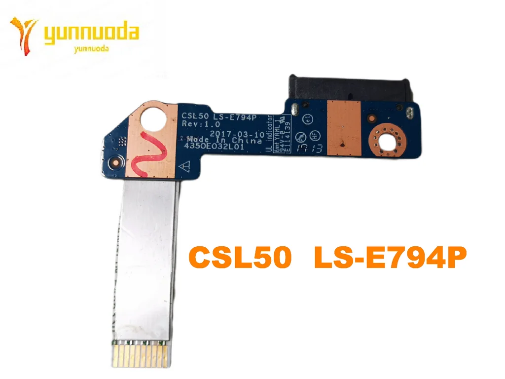 CSL50  LS-E794P For HP 15-BS 15-BW Laptop Optical Drive Connector Board With Cable  100% Tested Good