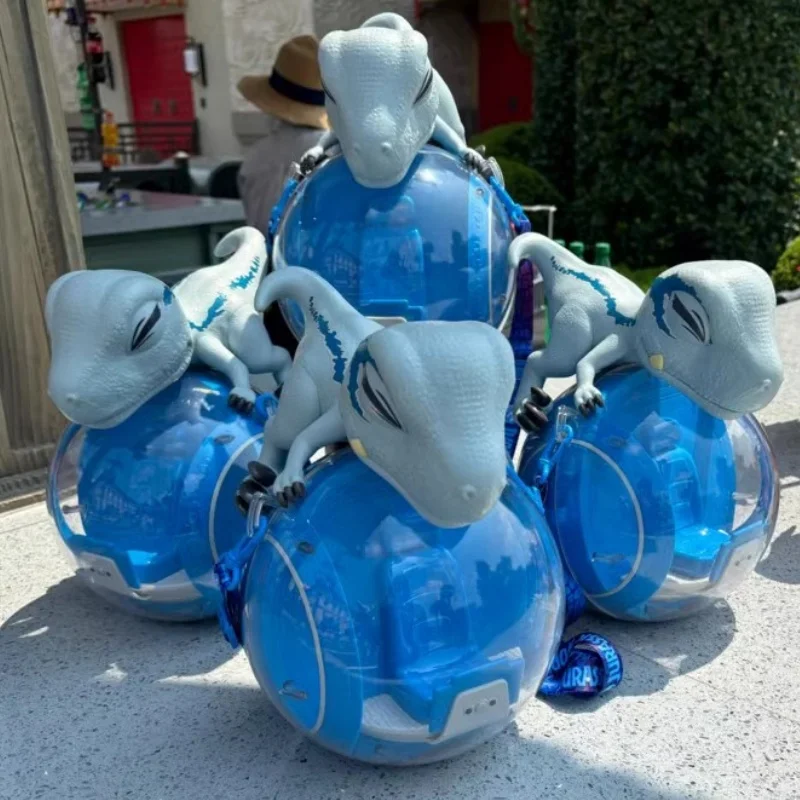 

Динозавр из «Мира Юрского периода»: Супер-велосираптор «Блю» — ведерко для попкорна — контейнер для хранения, декоративный элемент, сувенирный подарок на день рождения для детей