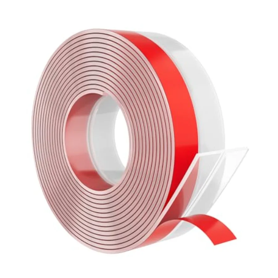 

Усиленная силиконовая уплотнительная лента для дверей и стеклянных душевых кабин, 36 футов x 3 дюйма, особо толстая (2 мм), для защиты от сквозняков и непогоды