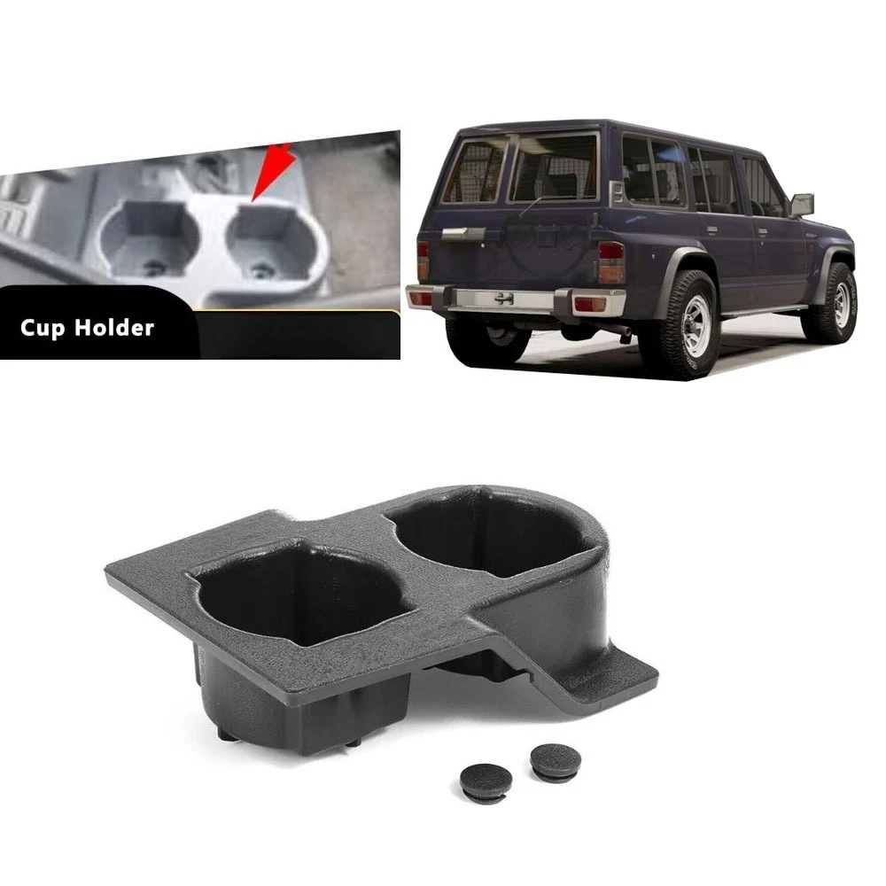 

Shell Front Cup Holder for Nissan GQ Patrol Y60 1989-1998 Cup Holder for Y60 Console Storage Box Shell
