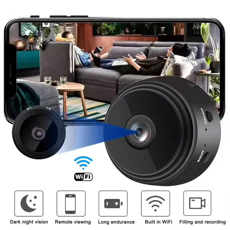 Mini Camera WiFi Wireless Monitoring Security Protection Remote Monitor Camcorders Video Surveillance Smart Home