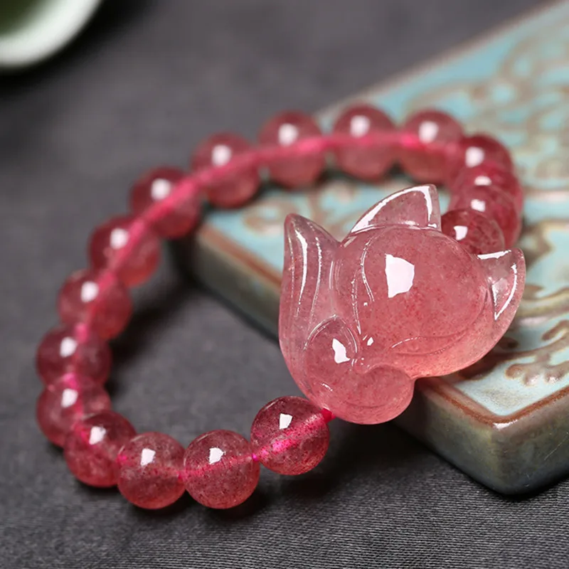 

Natural for Women Romance Bringer PinkGood Luck Red Rope Bracelet Birthday Jewelry