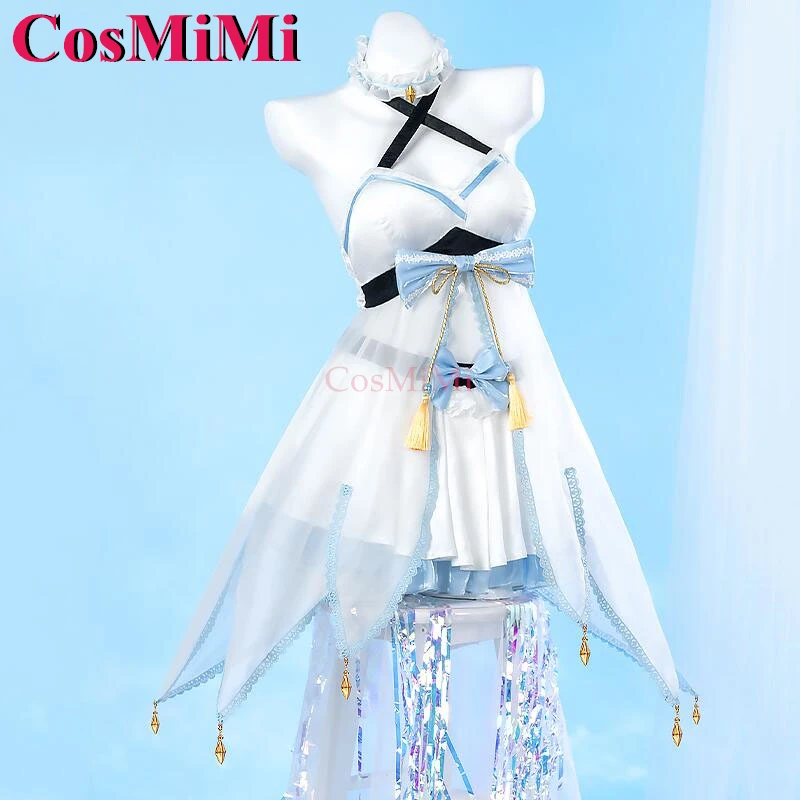 CosMiMi Game Genshin Impact Lumine костюмы для косплея изящный милый милый летний пляжный купальник карнавальная вечеринка одежда для ролевых игр