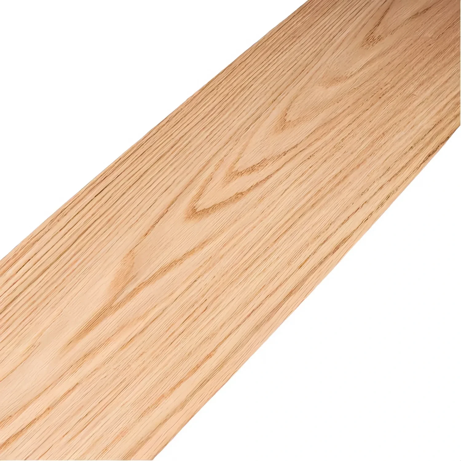 8” x 98”,Real Nature Red Oak Wood Veneer Sheet Flat Cut, 0.5mm Veneer Face  For Furniture Cabinet Wall Panel Plywood Decor