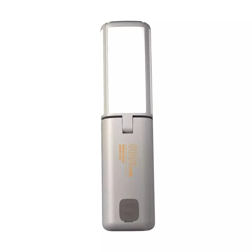 

Rechargeable Tent Lantern Flashlight Lamp Waterproof Folding Lighting Searchlight Camping Light for Emergency Home Use Outdoor