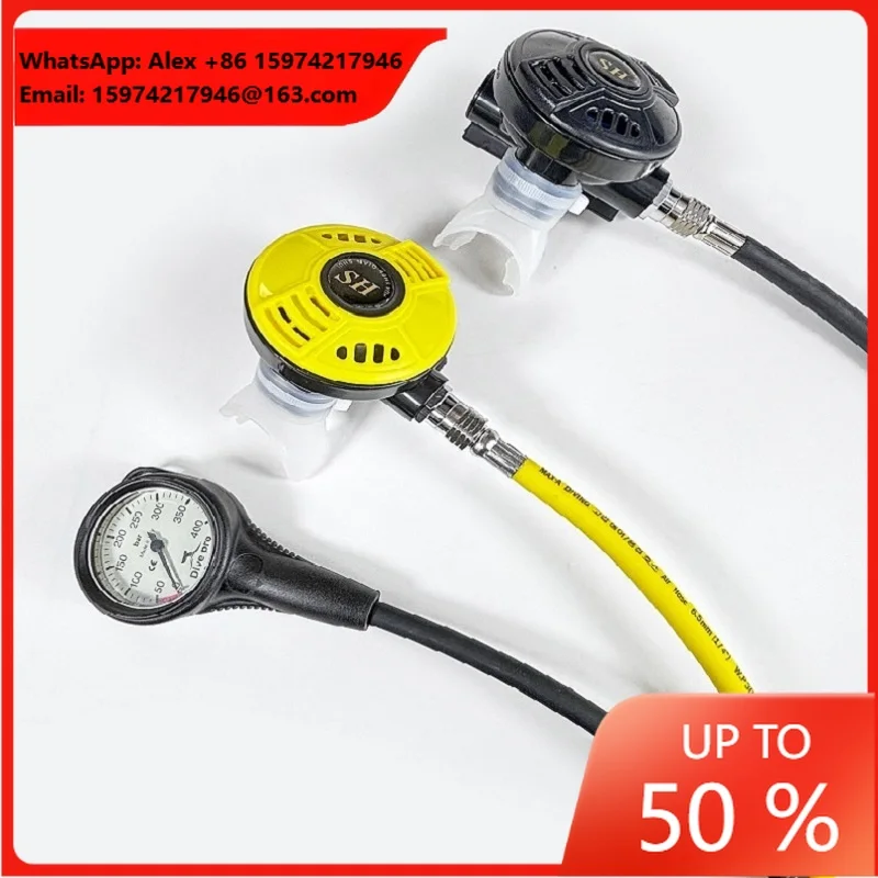 Scuba Diving Regulator Set First Stage And Second Stage Breathing System