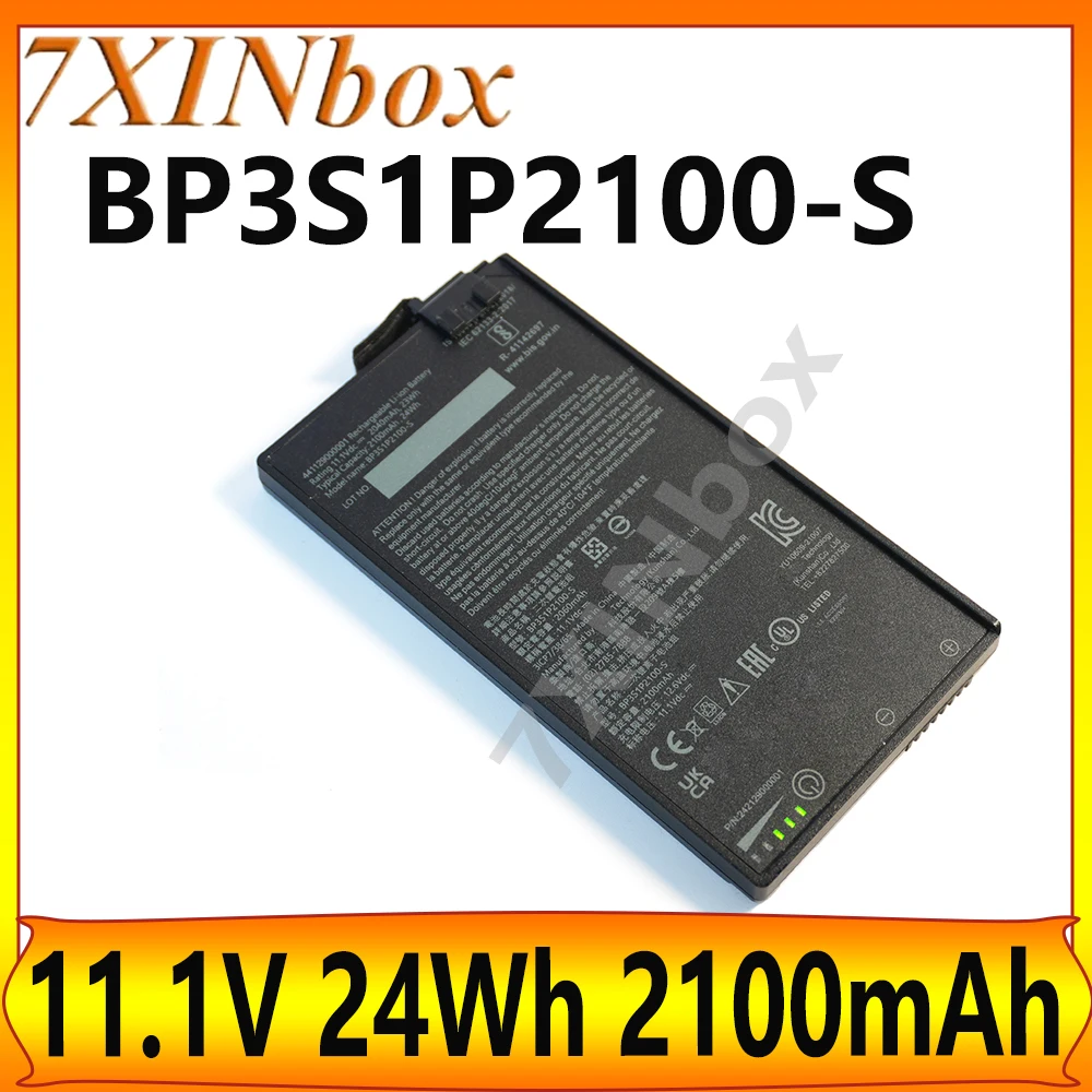 

7XINbox BP3S1P2100-S 11.1V 2100mAh 24WH Laptop Battery For Getac V110 Rugged Notebook BP3S1P2100 441129000001 3ICP6/51/61