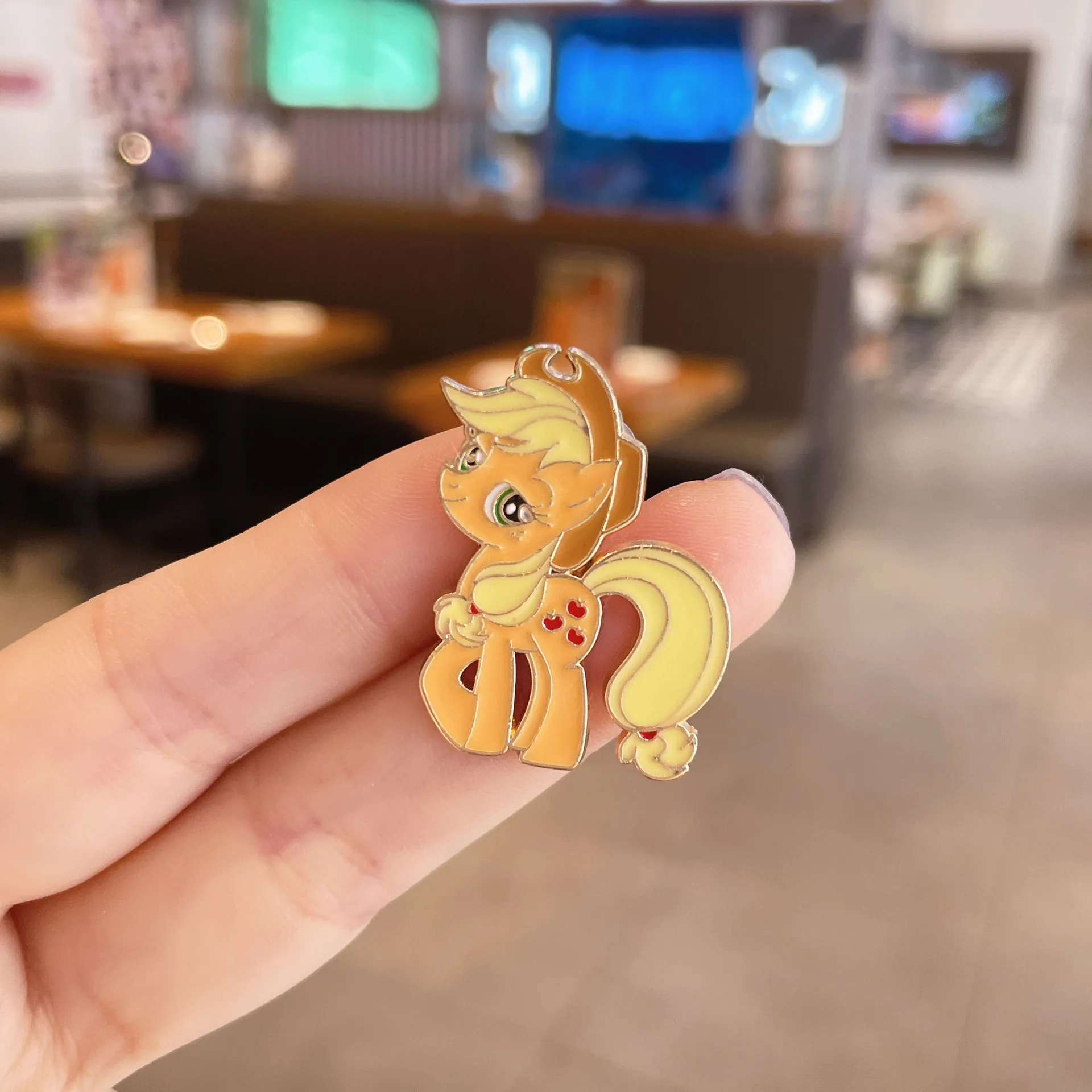 Cute Mane 12 My Little Pony Flawed Enamel Pins Anime Lapel Badge Brooch for Jewelry Accessory Children Gifts Brooches for Women