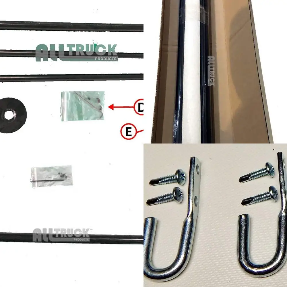 

Перекладина для фиксации брезента с J-образными крючками с фиксатором ATP1010