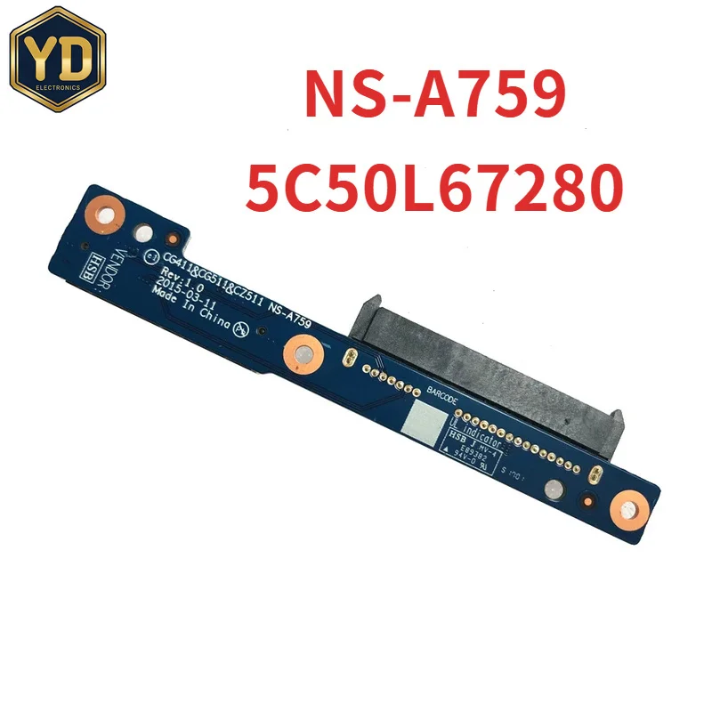 YD New Original For Ideapad 310-15 510-15 320-15 Hard Drive HDD Board  ，5C50L67280 NS-A7598 *