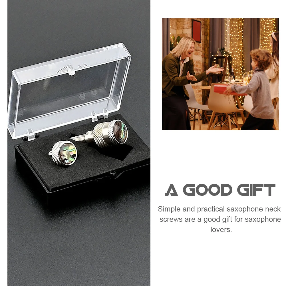 

1Set Metal Saxophone Neck Screw High Screw for Sax Enhanced Tone Simple Installation Instrument Part