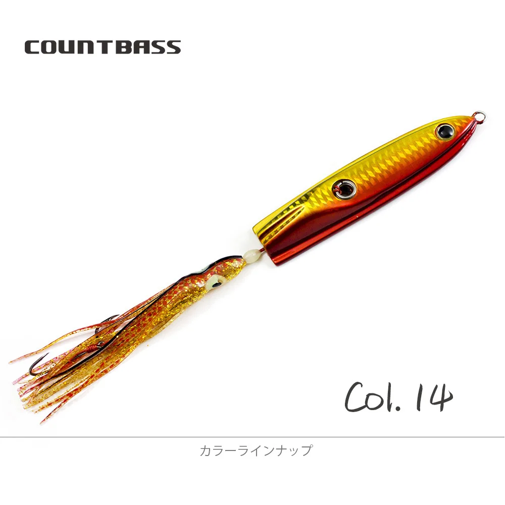 Countbass 120 g 150 g (4,2 oz 5,3 oz) Inchiku-Jigs mit Octopus Assist-Haken, Tintenfisch-Jigging, Bottom Ship Snapper Jig – Detail 8