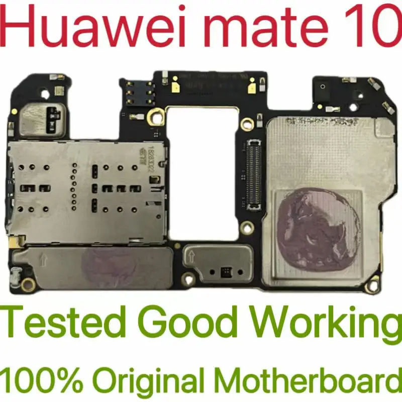 Global Version Original Unlocked Motherboard for Huawei mate 10 Tested Circuit Plate Main Logic Board for Huawei mate 10