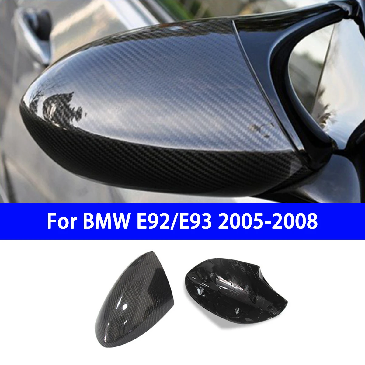 

Suitable for BMW E92/E93 Pre Replacement Mirror Housing Carbon Fiber Car Rearview Mirror Housing Cover