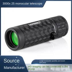 New Monoculars HD High Power Outdoor Portable cross-border Explosion Adjustable Mobile Phone Camera dual-use Mini