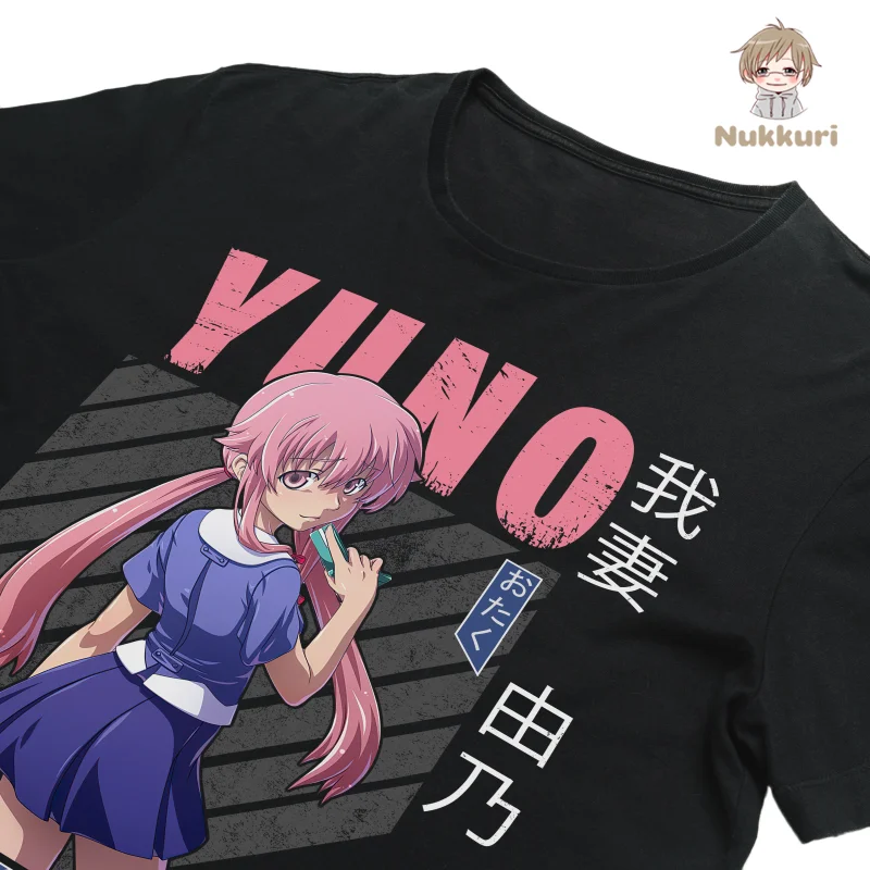 NUKKURI ANIME TSHIRT - Mirai Nikki - Yuno Gasai T-Shirt