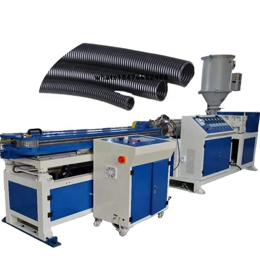 Pvc/PE Based Corrugated Pipe Extrusion Line for Sale