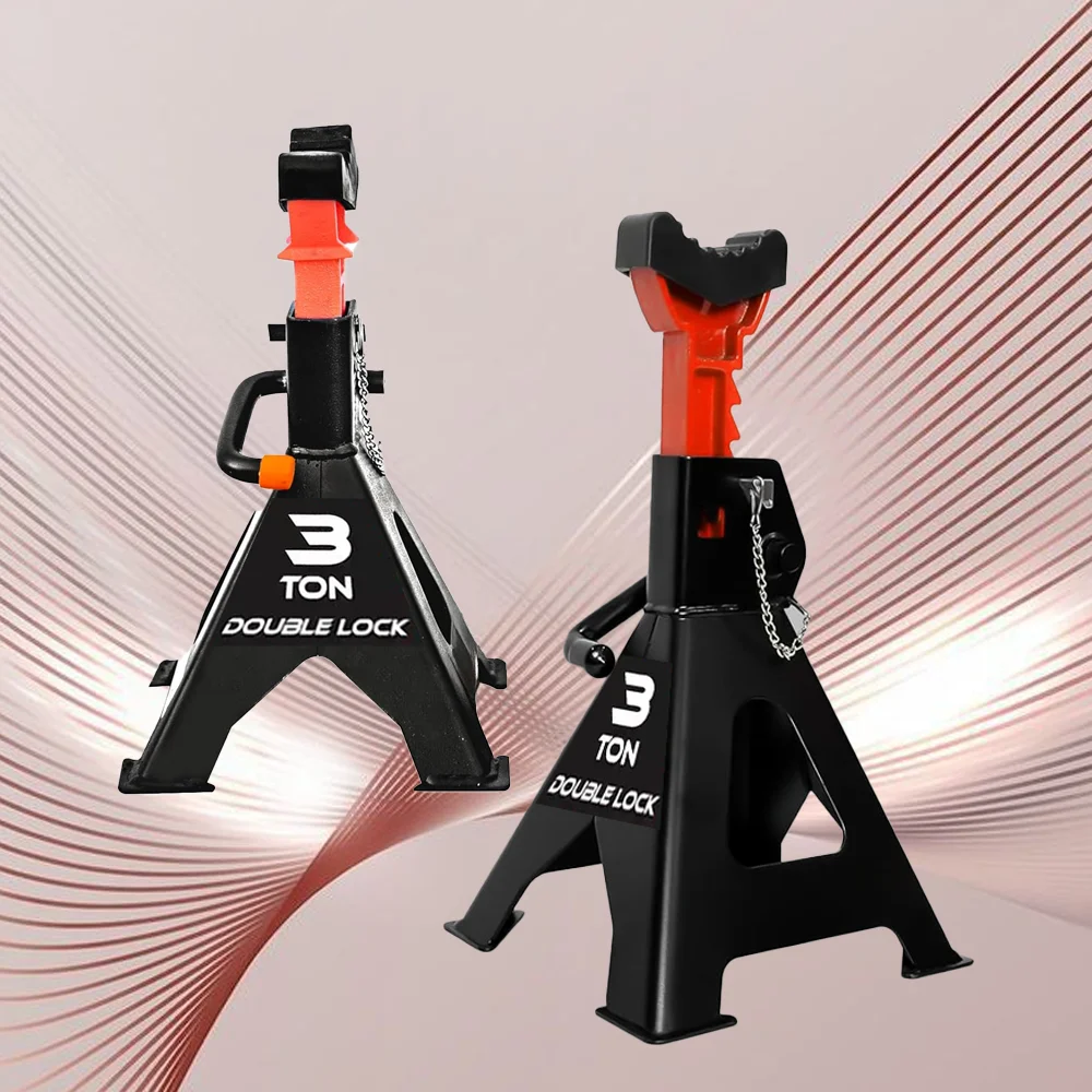 

Подставки Jack 3 тонны (6600 фунтов) с двойной фиксацией штифта,