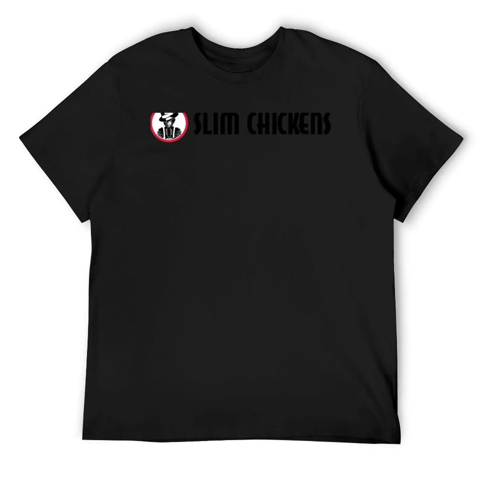 Slim Chickens Cafe Classic T-Shirt Baggy Shirts individuelle T-Shirts Grafik-T-Shirts Neuauflage Herren-Grafik-T-Shirts Hip Hop