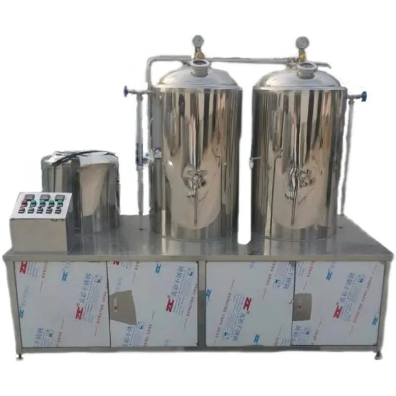Customized automatic craft beer fermenter, small beer equipment, beer pressure-holding insulation cold tank, 300 liters room