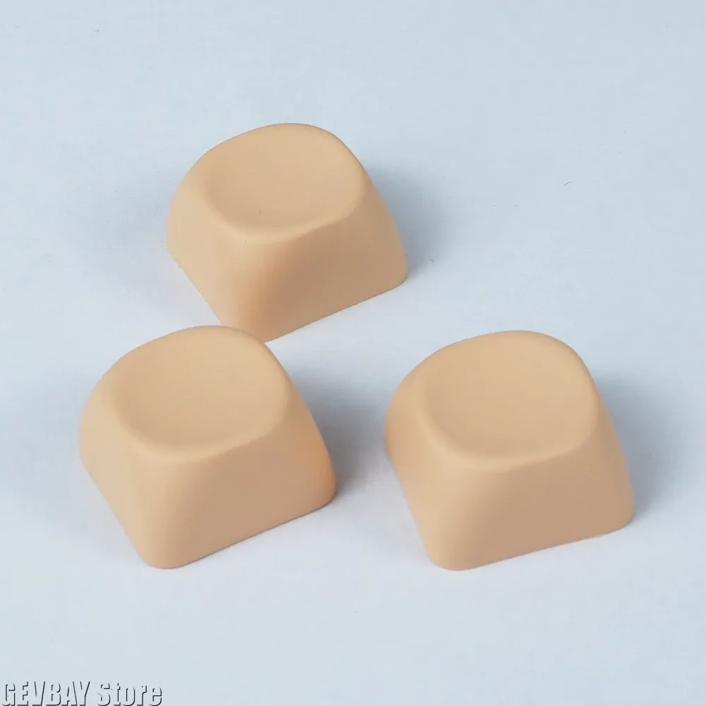 10pcs MOA Profile 1U PBT Blank Keycaps Macaron Multi Colors Key Caps DIY No Print Keycap for MX Gaming Mechanical Keyboard