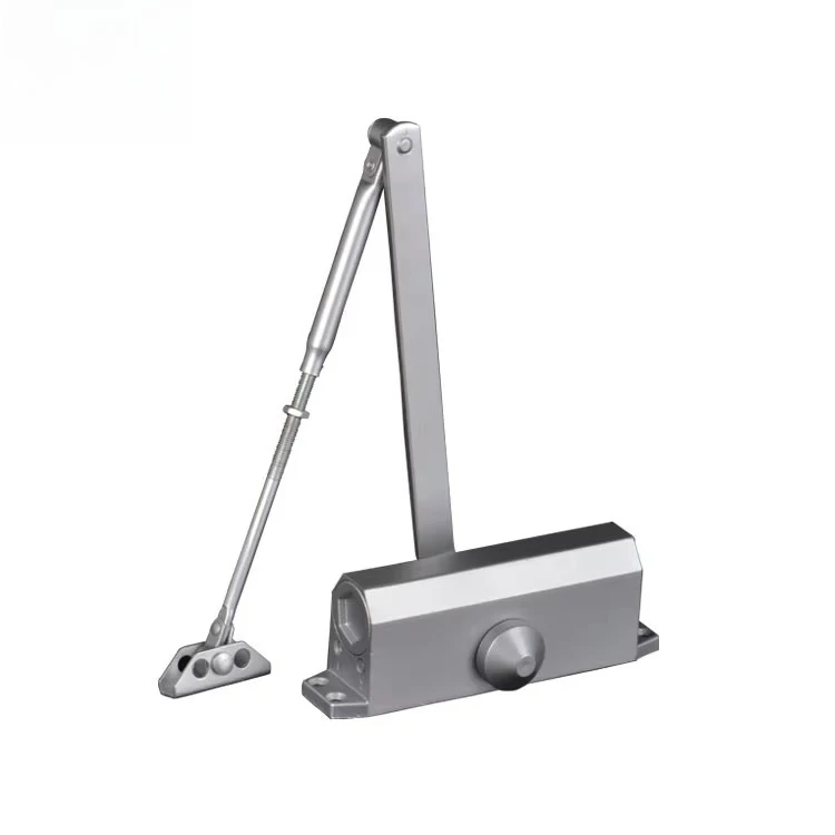 

High quality 180 degree open fire top die casting aluminum alloy hydraulic exposed 45-65 kg door closer