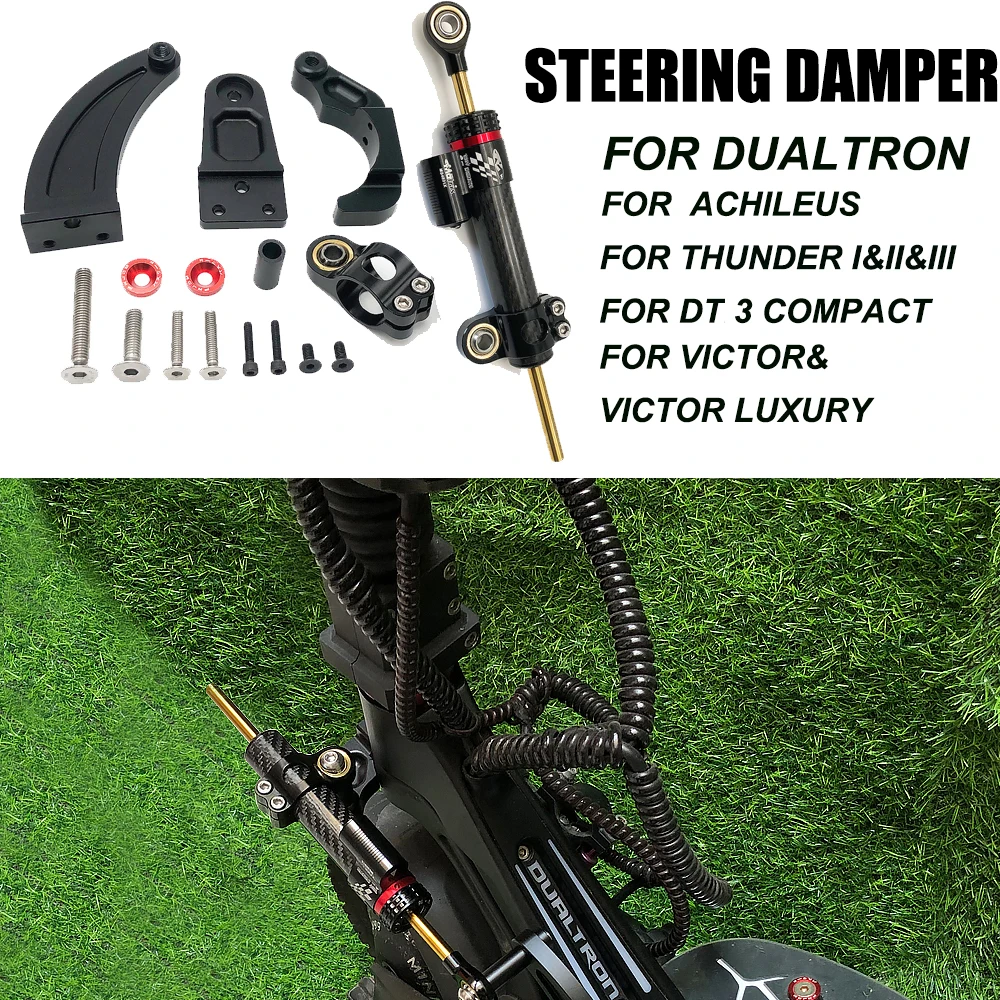 Directional Steering Damper Mounting Bracket Kit For Dualtron Victor Luxury Thunder  Compact Electric Scooter Accessories