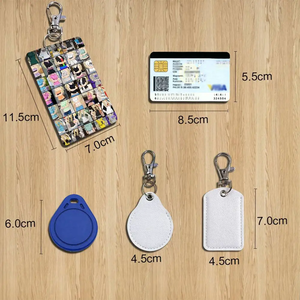 The Flipside game Class of '09 Card Holder Keychain Key Ring Door Lock Access Protective Case For Security Gift