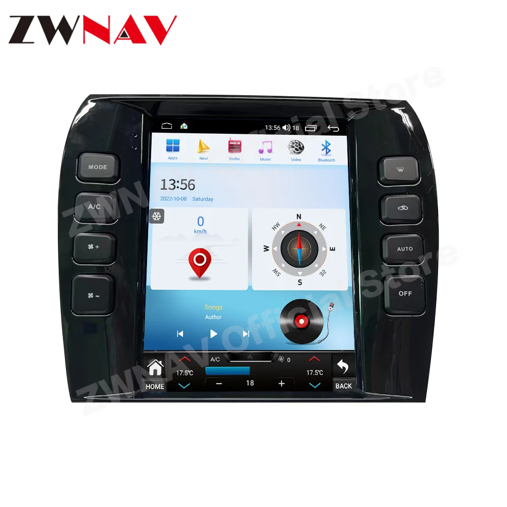 VerticaScreen Android 13 Car Multimedia Player For JAGUAR X-Type 2001 2002 2003 2004-2009 GPS Navi Carplay Auto Stereo Head Unit