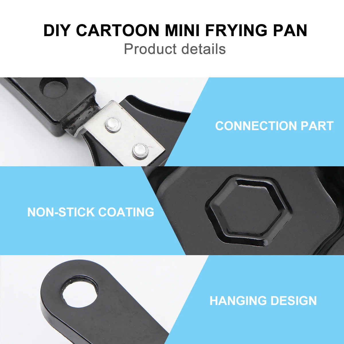 

2Pcs Pancake Pan Nonstick Mini Omelette Mold Safe Material Mixed Styles Plum Blossom Shape Kids Fun Breakfast Cooking Essential