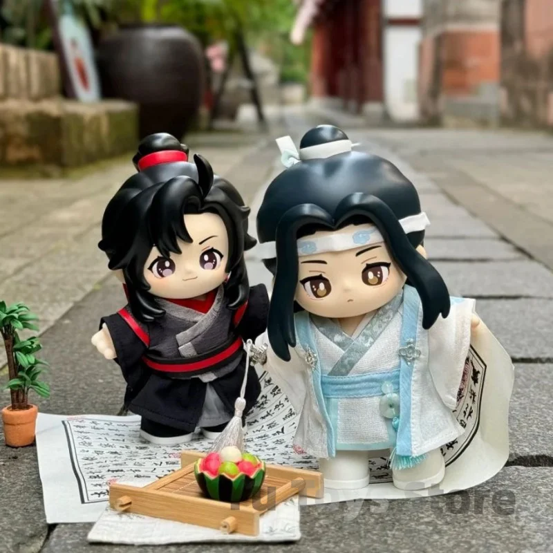 

18cm Mo Dao Zu Shi Heavenly Official Blessing Wei Wuxian Lan Wangji Figurion Minidoll Cartoon Model Animation Collect Decor Gift