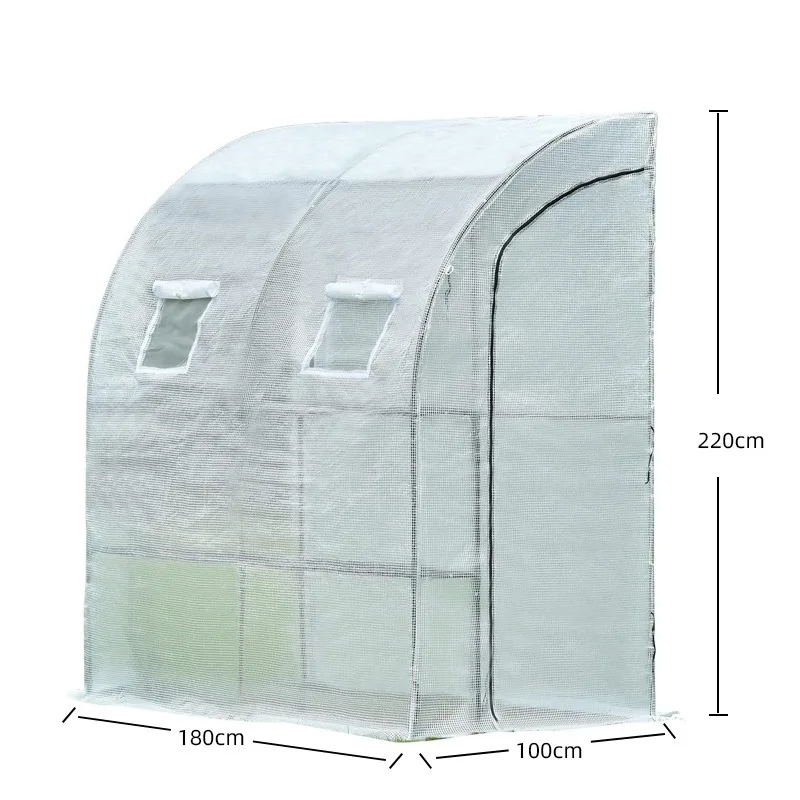 

Half insulation shed greenhouse greenhouse growing vegetables and vegetables small greenhouse cold and rainproof shading flower