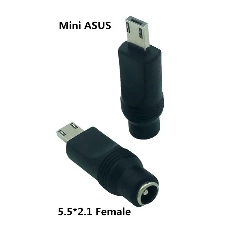 DC5.5 * 2.1mm Female Head to Mini ASUS ThinkPad Port Small Square Port Fair Board Computer Mobile Power Plug