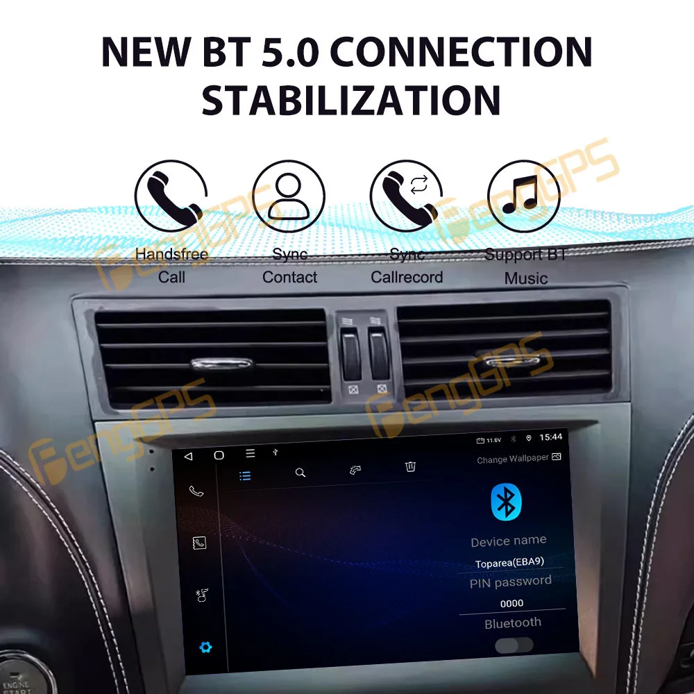 For Lexus GS GS300 GS460 GS350 2005 - 2011 Android Car Radio 2Din Stereo Receiver Autoradio Multimedia Player GPS Navi Head Unit
