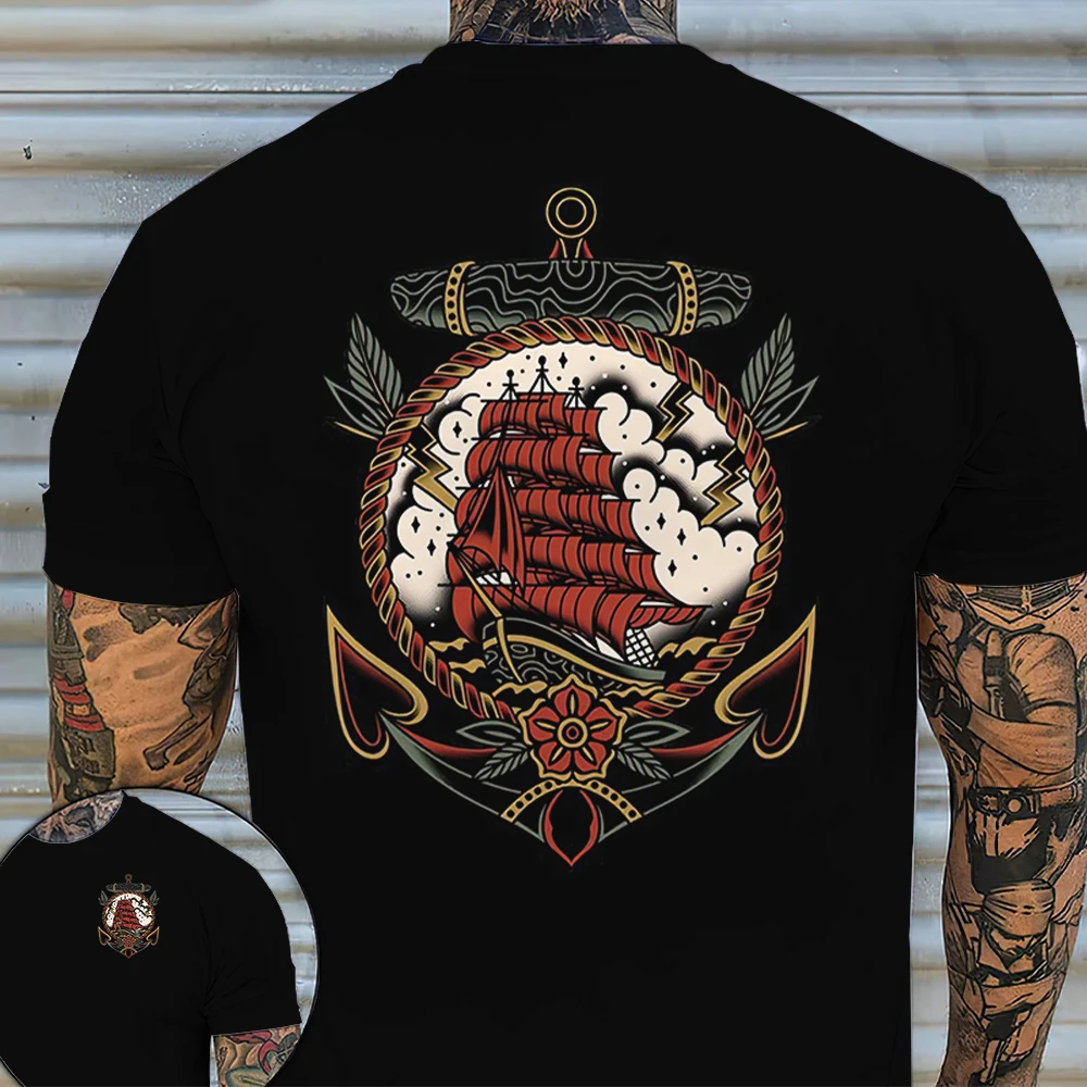 Camiseta de manga corta con estampado japonés Vintage para hombre, Tops 3D, ropa de calle, camiseta de gran tamaño