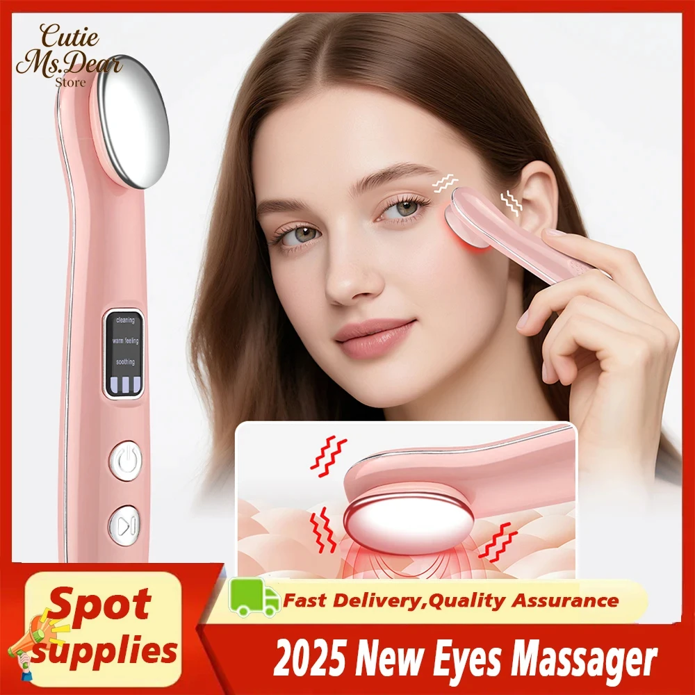 

New Eye Massager Rechargeable Hot Rejuvenation Facial Massage Beauty Instrument For Eye Care Facial Relaxation Home Use