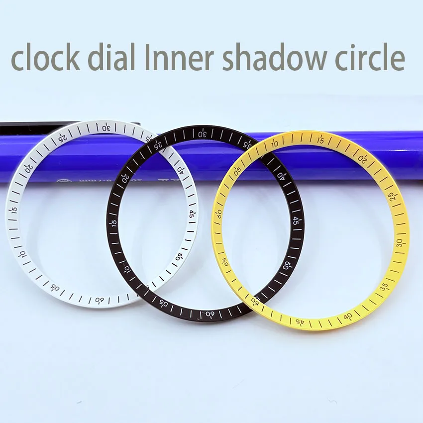 Watch Accessories Clock Dial Inner Shadow Circle Mechanical Watch Modification Diving Surface Circle Scale Circle