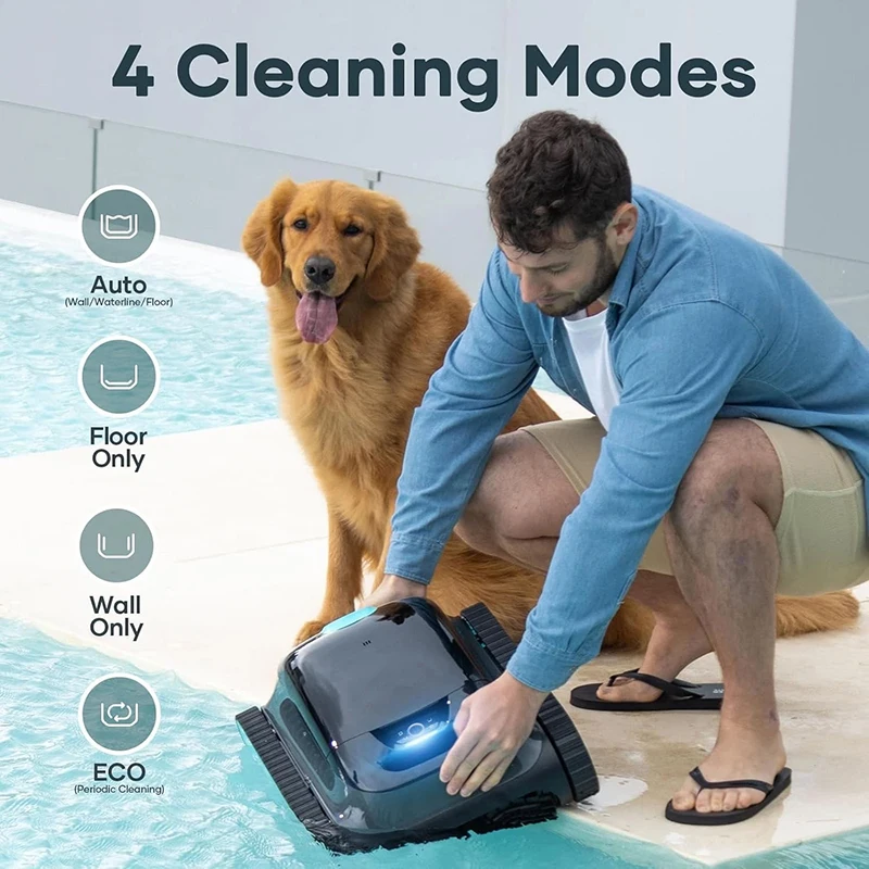 

China's Automatic Inground Pool Cleaning Robot Essential Pool Cleaning Tools & Accessory for Swimming Pool Use