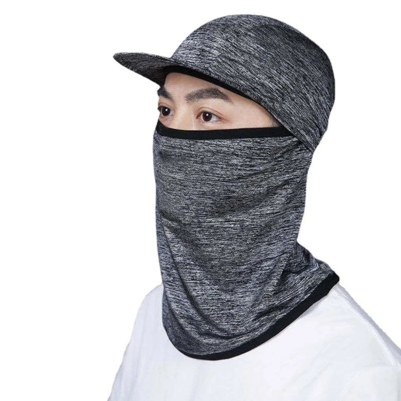 Summer Ice Silk Cycling Caps Anti-uv Sport Scarf Mtb Bike Helmet Hat Running Riding Fishing Bandana Motorcycle Face Shield Cap