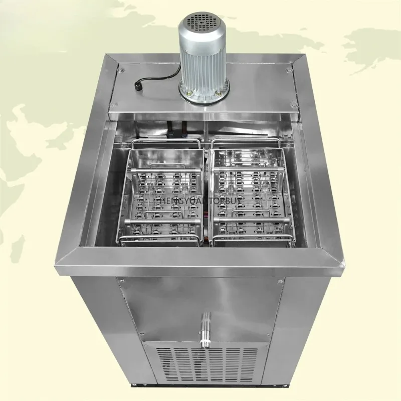 Commercial Popsicle Machine Ice Lolly Machine Machine 304 Stainless Steel With Double Moulds