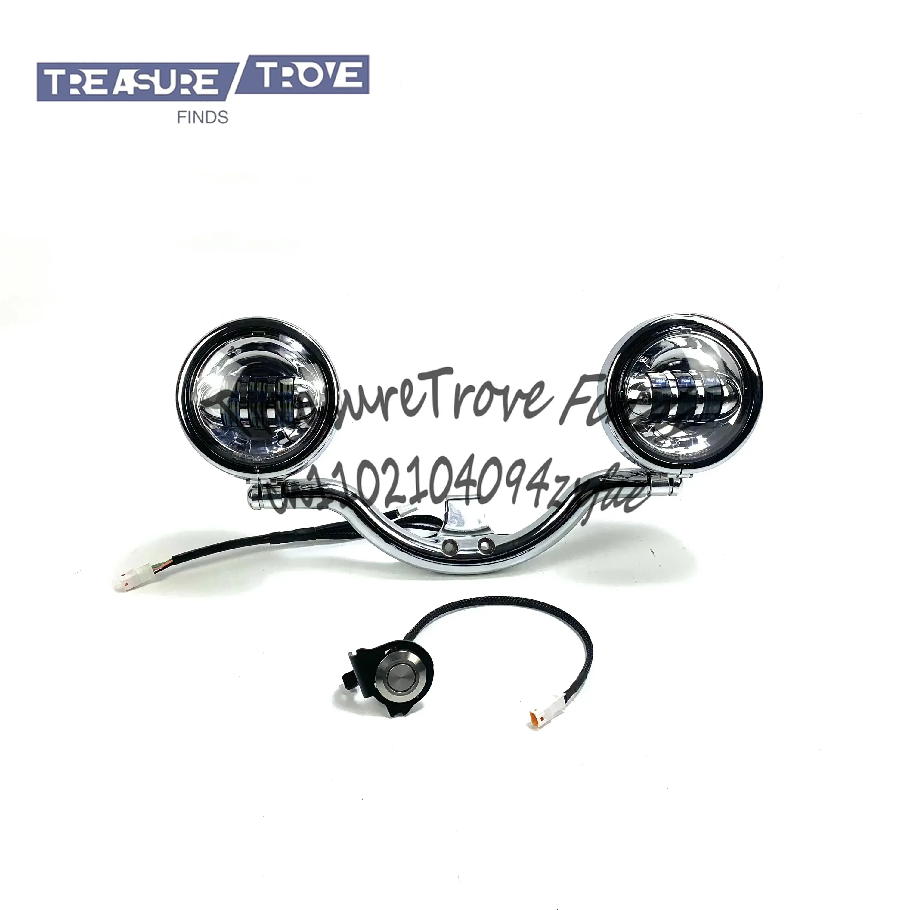 Led مصباح مساعد القيادة دراجة نارية الضباب مصباح الجمعية الخفيفة #3