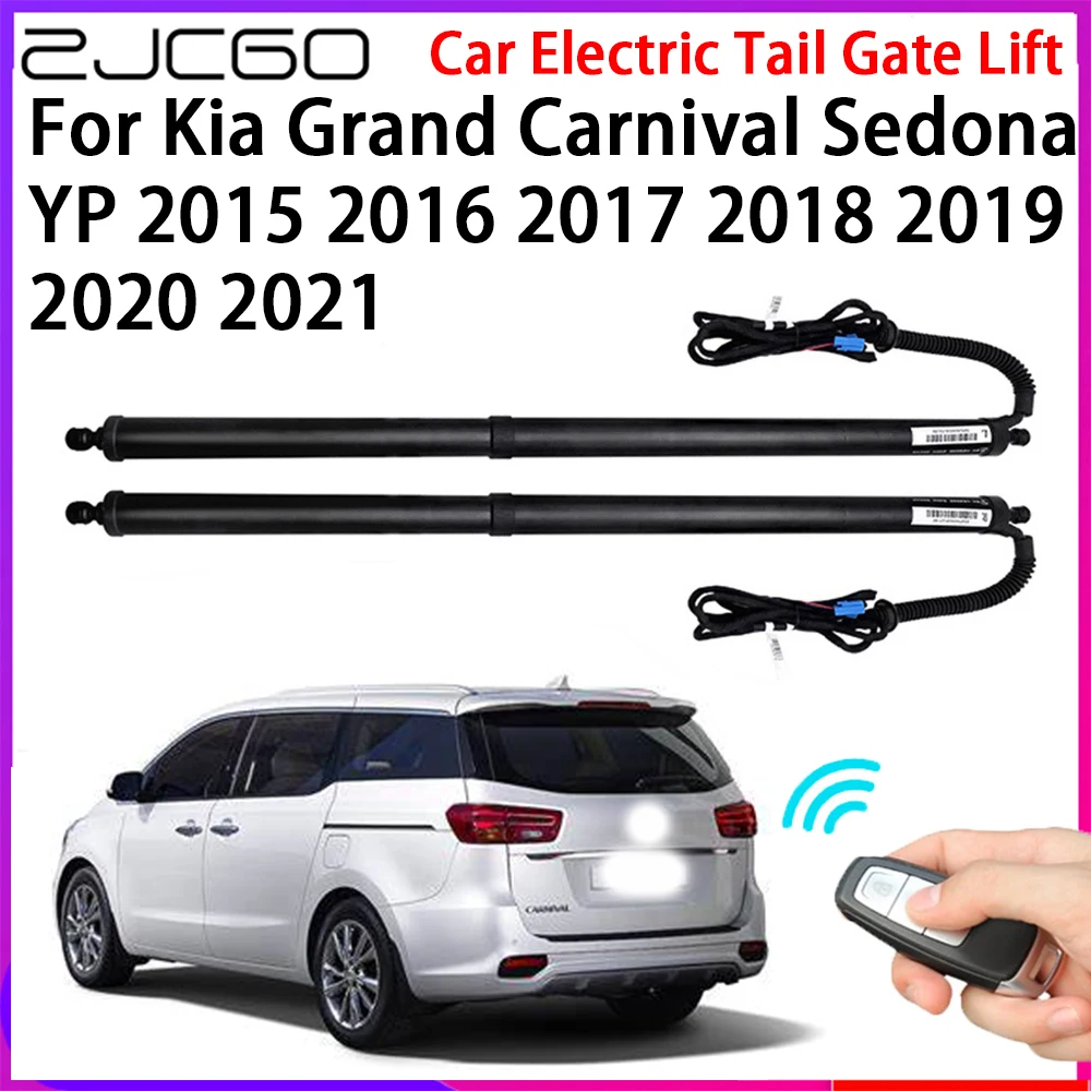 ZJCGO Car Automatic Tailgate Lifters Electric Tail Gate Lift Assisting System for Kia Grand Carnival Sedona YP 2015~2021