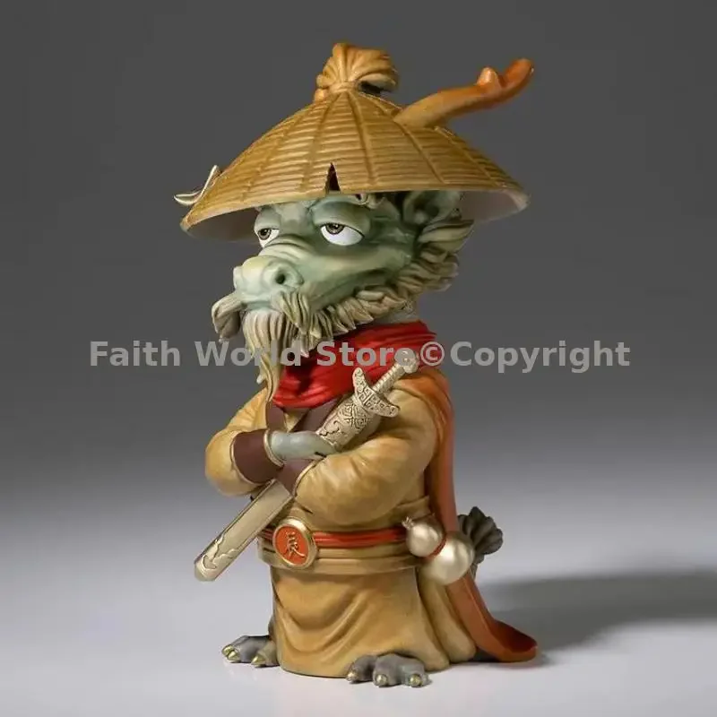 TOP Good luck mascot gift original Eastern Culture Kung Fu Dragon Bronze Sculpture BOSS OFFICE HOME decor ornament best present