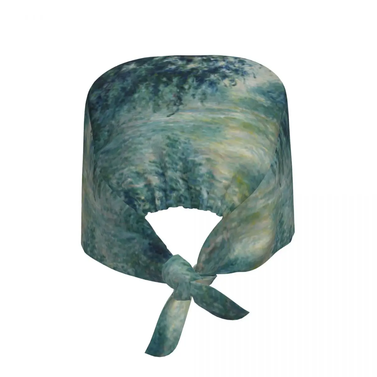 Morning On The Seine Near Giverny Cleaning Working Cap Claude Monet Art Scrub Cap Surgicals Hat Nurse Scrubs Hat For Dentist