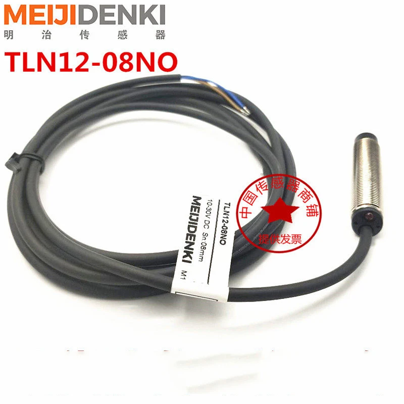 Meiji Denki TLN12-08 Series New Authentic Stock Proximity Sensor Switch NO/NC/PO/PC Types Available for Immediate Delivery