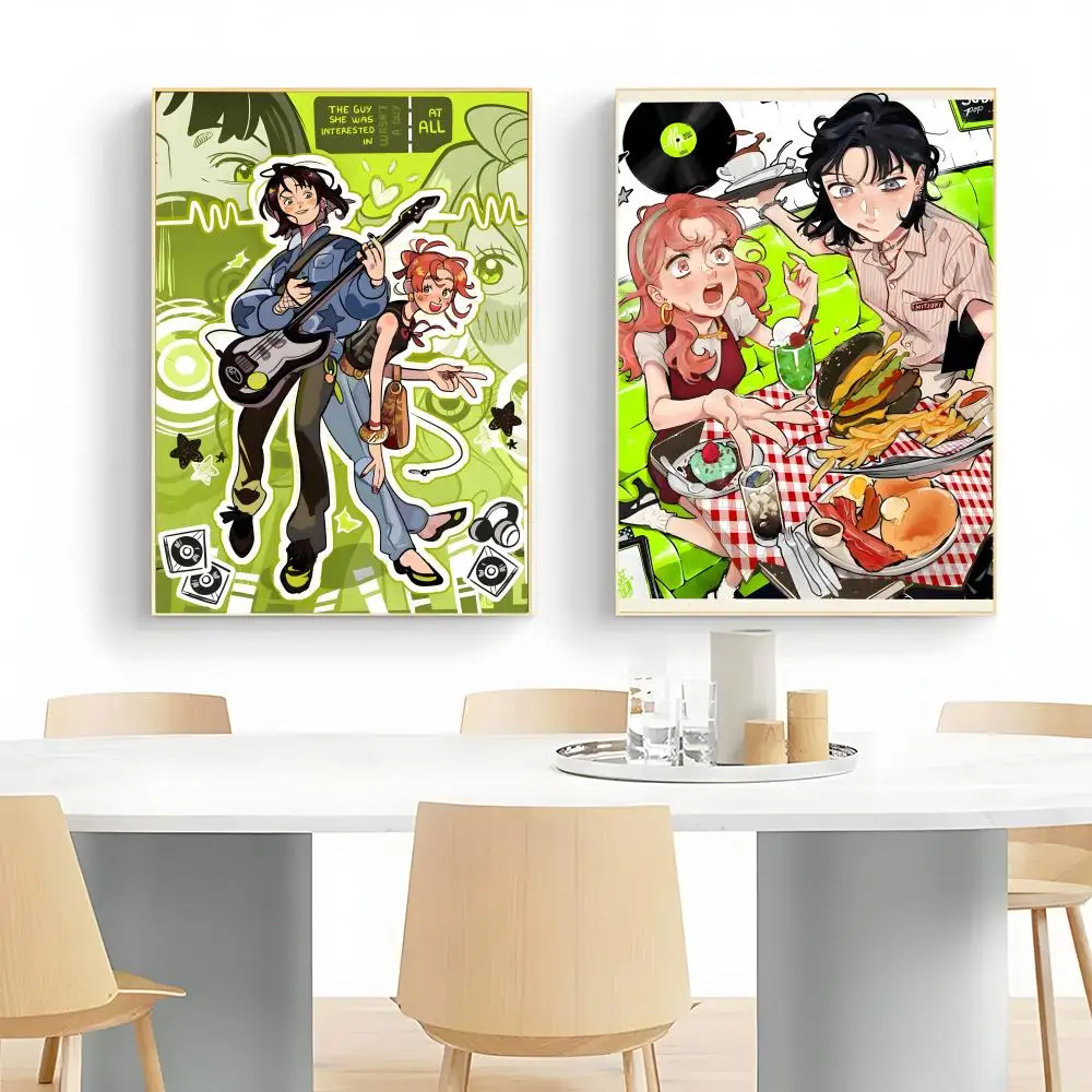 Heartwarming Relatable A-Aya O-Oosawa K-Koga M-Mitsuki Poster Wall Art Print Poster Decorative Mural Home Decor Gift Unframed
