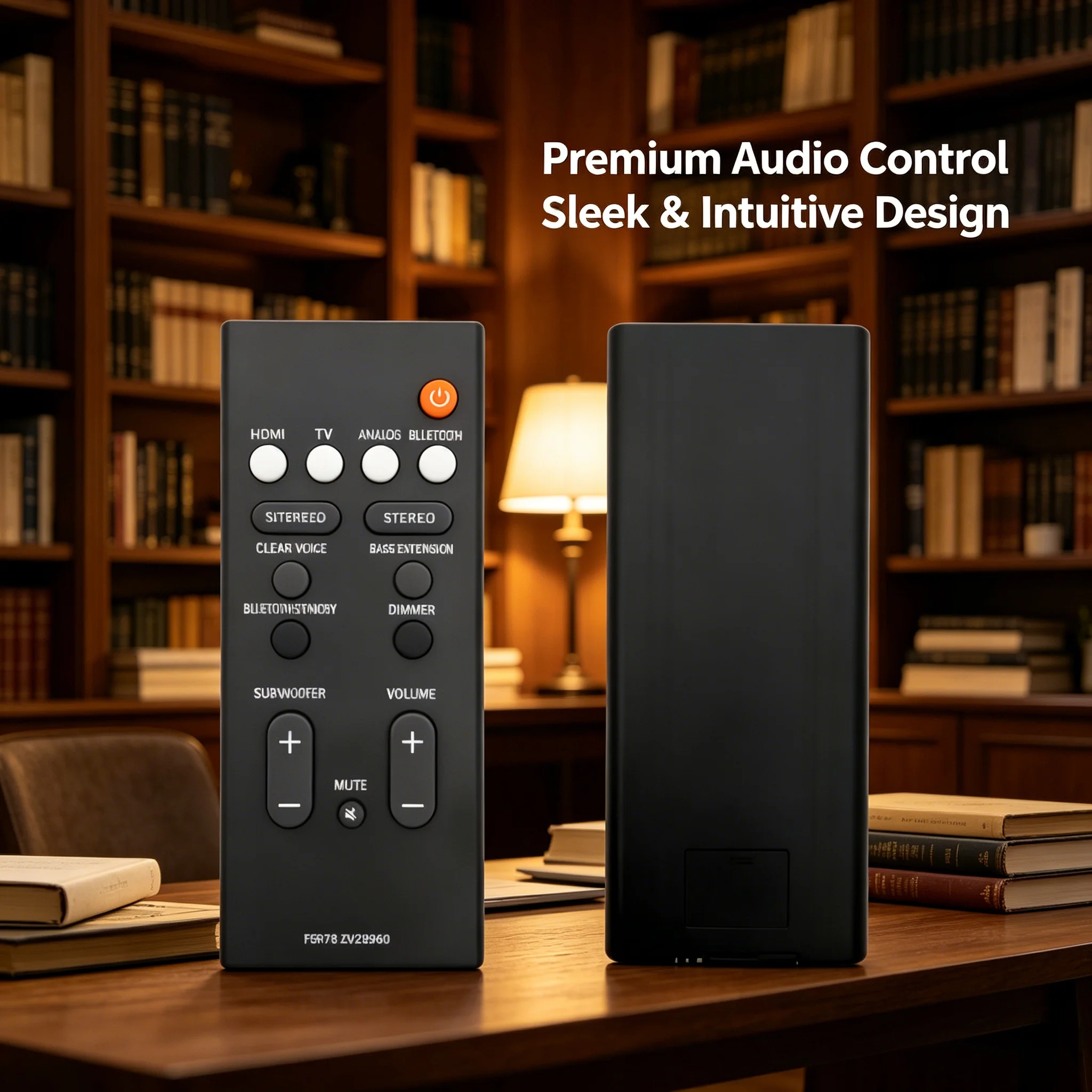 FSR78 ZV28960 Soundbar Remote Replacement Compatible with YAS-408 ATS-4080 SR-B20A Home Audio Sound Bar Controller