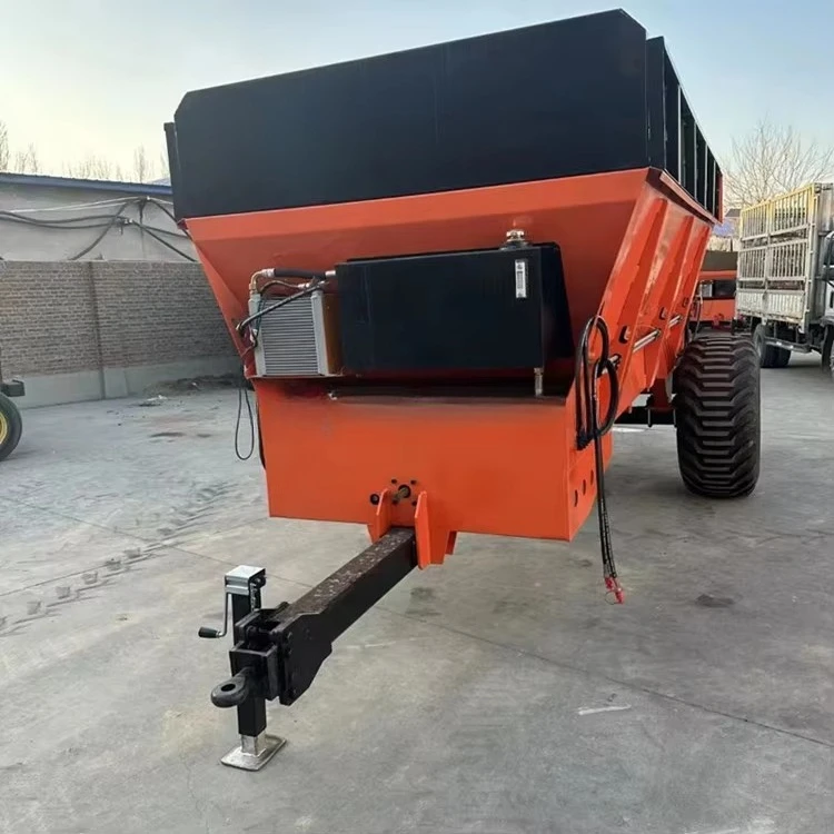 Farm Tractor Using Manure Fertilizer Spreader for Tractor PTO Mounted Fertilizer Salt Sand Spreader Machine